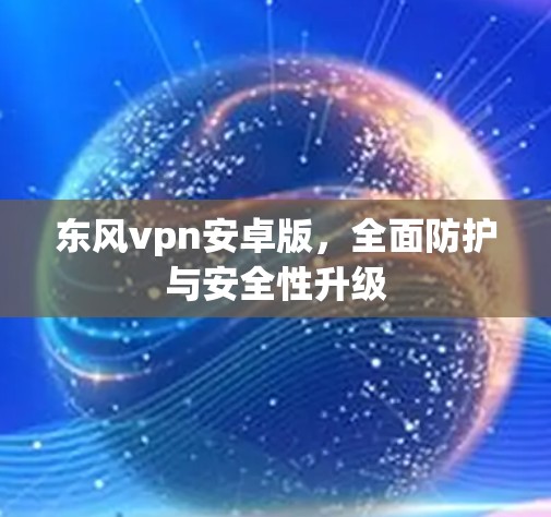 东风vpn安卓版，全面防护与安全性升级